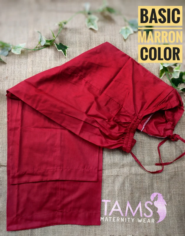 Meroon basic maternity pant