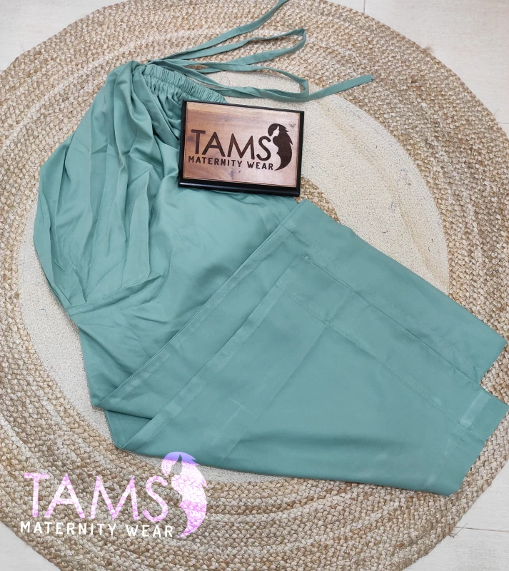 Cambridge blue loose pant